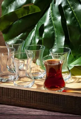 Produktbild von LAV Teegläser-Set Asena 6 Gläser, 125 ml, transparent, spülmaschinengeeignet