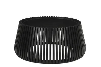 Produktbild von SIT Möbel Couchtisch Ø 80 cm | runde Tischplatte | Mango massiv schwarz | B 80 x T 80 x H 36 cm | 14787-11 | Serie BLACK SMOOTH