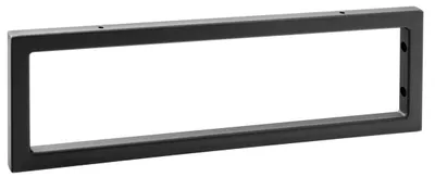 Produktbild von Aqualine Accessoires - Geschlossene Konsole 440 mm, schwarz matt VG4415