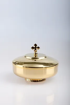 Produktbild von Ciborium vergoldet Ø 15 cm H 12,5 cm