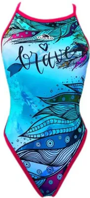 Image de Turbo Brave Revolution Maillot de bain bleu S Femme Bleu S