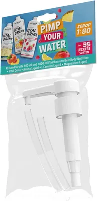 Produktbild von Best Body Nutrition - Dosierpumpe für 2 Flaschengrößen: 500 ml und 1000 ml - Stück