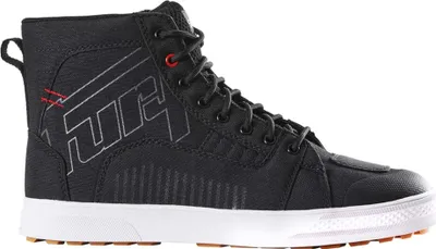 Image de Furygan Stockton Air D3O chaussures de moto, noir/rouge, 44