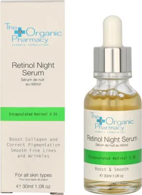 Produktbild von For All Skin Types The Organic Pharmacy Retinol Night Serum