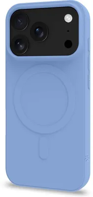 Image de Étui souple compatible MagSafe, bleu clair – iPhone 18/17 Pro