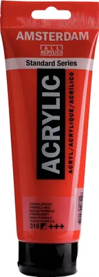 Produktbild von Amsterdam Standard Series Acrylfarbe Tube 250 ml - Pyrrolrot 315