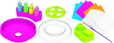 Produktbild von 4m Tornado Spin Art Denkset Rosa  Rosa One Size