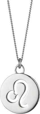 Produktbild von cai Halskette Löwe Sternzeichen 925/- Sterling Silber rhodiniert