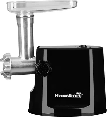 Obrázek produktu pro Mlýnek na maso Hausberg HB-3415NG, 1000 W, 1 kg/min, černý