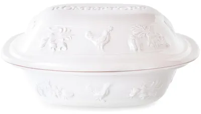 Produktbild von Römertopf Bräter RUSTICO für 4 Person - 3 Liter Schmortopf mit Deckel aus Kerami
