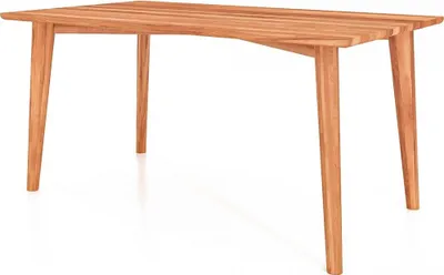 Produktbild von Esstisch Gerg aus Kernbuche massiv 80x160x77 cm mit Holzbeinen
