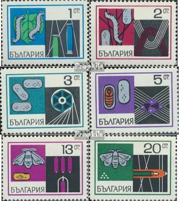 Produktbild von Briefmarken Bulgarien 1969 Mi 1865-1870 (kompl.Ausg.) postfrisch Seidenraupenzucht