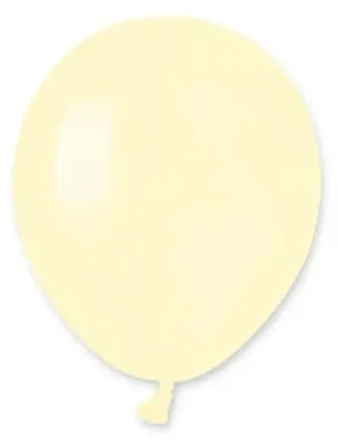 Imagen del producto de Globos A50 pastel, color mantequilla, paquete de 100 unidades - Godan