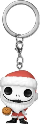 Zdjęcie produktu dla Funko Pocket POP! Keychain - Świąteczny Jack Skellington z "Miasteczka Halloween"