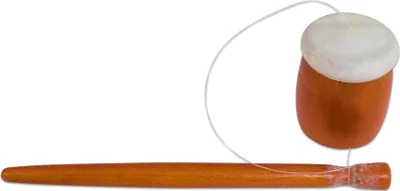 Produktbild von Betzold Waldteufel Effektinstrument, Durchmesser 4 cm, 7 cm hoch, für vielfältige Geräusche