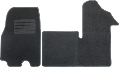 Produktbild von Fußmatten-Set für Opel Movano B, 03/2010-09/2021, 2-teilig, Schwarz
