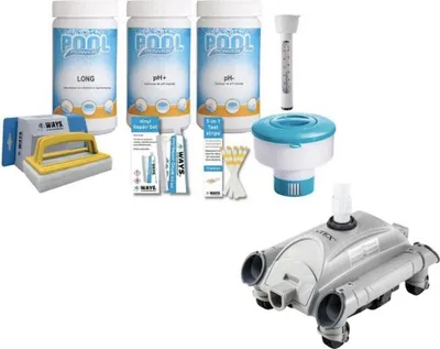 Zdjęcie produktu dla WAYS - Poolpflege - Paket Duży i automatyczny odkurzacz basenowy