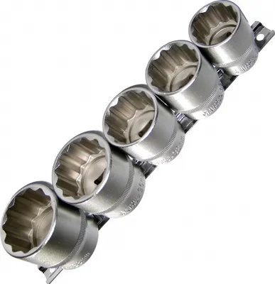 Produktbild von Steckschlüsseleinsätze Stecknuss Nuss Nüsse VIELZAHN 12-KANT 27 30 32 36 38 mm