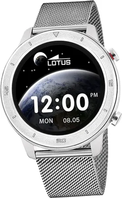 Image de Lotus en acier inoxydable montre hommes argent noir sport élégant multifonction D2UL50020/1