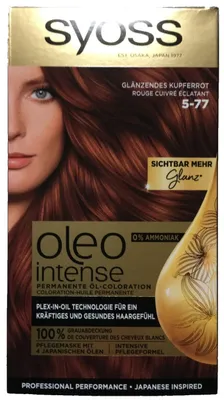 Produktbild von SYOSS Oleo Intense Permanente Öl-Coloration 5-77 Glänzendes Kupferrot Stufe 3