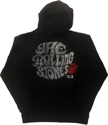 Produktbild von The Rolling Stones Swirl Logo '82 Black L Hoodie