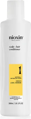 Obrázek produktu pro Revitalizér pokožky pro jemné mírně řídnoucí přírodní vlasy System 1 (Conditioner System 1), 300 ml