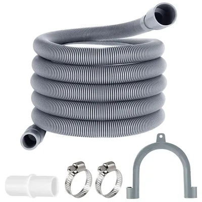 Abwasserschlauch-Verlängerung 3 m, 20 mm, für Waschmaschine & Spüler
