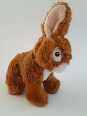 Produktbild von Plüschtier Kaninchen 17 cm, rehbraun, Hase Hasen Kuscheltiere Stofftiere Bauernhoftiere Tiere