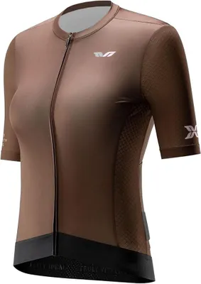 Produktbild von ROCKBROS TVI Damen Kurzarm Fahrradtrikot Atmungsaktiv Schnelltrocknend Für Rennrad MTB Größe M