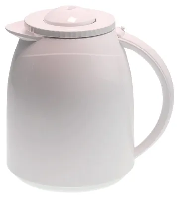 Isolierkanne kompatibel für Filterkaffeemaschine, Edelstahl, silber