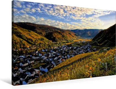 Produktbild von Calvendo  Textil-Leinwand 90 cm x 60 cm quer Ein Motiv aus dem Kalender Die schönsten Landschaften in Deutschland - Das Ahrtal, Klatt Arno; 7287030