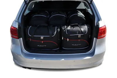 Produktbild von Vw Passat Variant 2010-2014 Kofferraumtaschen Set 5 Stk