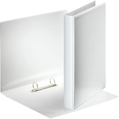 Zdjęcie produktu dla Esselte 49708 Ringbuch Präsentation, mit Taschen, A4, PP, 2 Ringe, 25 mm, weiß
