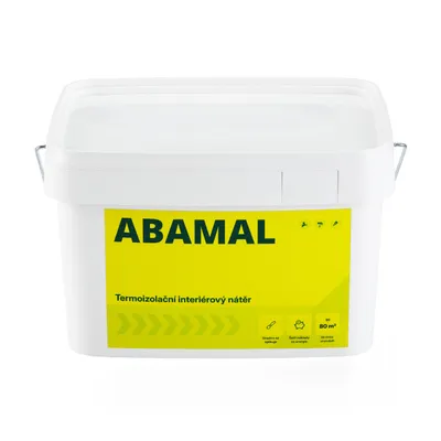 Obrázek produktu pro Termoizolační interiérový nátěr ABAMAL 18 l