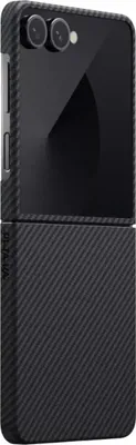 Zdjęcie produktu dla Etui Pitaka Ultra-Slim do Samsung Galaxy Z Flip 7, czarno-szare