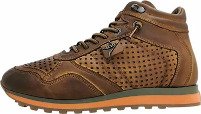 Image de Cetti I24 Chaussures pour hommes Bottes à lacets Marron Loisirs, Taille:40 EU