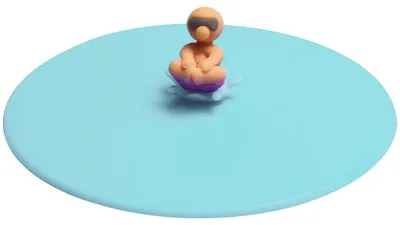 Produktbild von Lurch 210888 Mein Deckel Splash Bruno Bombe, Glasabdeckung aus 100% BPA-freiem P
