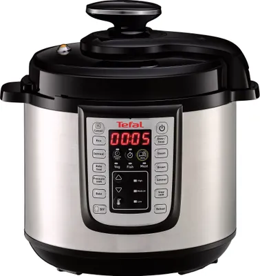 Obrázek produktu pro Tefal FAST & DELICIOUS CY505E, 6 l, 6 l, Černá, Nerezová ocel, LED, Nerezová ocel, 1 m