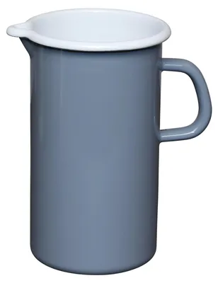 Produktbild von Riess Emaillekrug Ø 10cm, 1,5 l, Pure Grey hellgrau