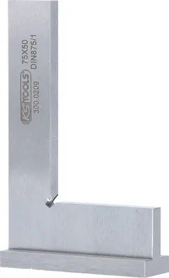 Obrázok produktu pre 300.0209 Štvorhran s dorazom podľa DIN 875/1, 75 mm