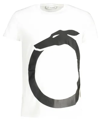 Produktbild von Trussardi Herren T-Shirt Weiß TRU2MTS01_BIWHITE : Größe - L Größe: L