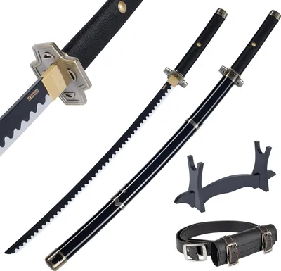 Obrázok produktu pre Bambusový meč Anime Katana Cosplay, Katana inšpirovaný mečom Roronoa Zoro One Piece 105 cm 41 palcov rôzne štýly JT10510