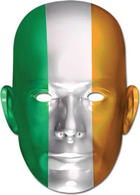 Produktbild von Irland Flagge - Masken - Promi Maske