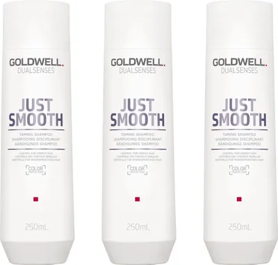 Produktbild von Dualsenses Just Smooth Taming Shampoo 3x250 ml