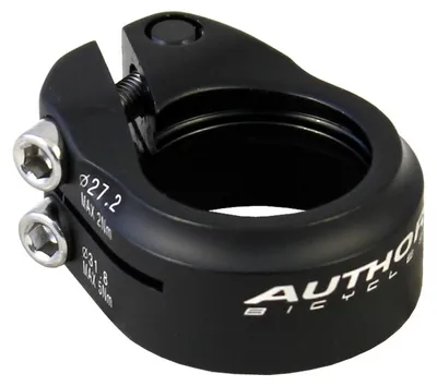 Produktbild von Fahrrad Sattelklemme ACO-315 27,2 / 31,8 Doppelklemmung Alu6061 schwarz