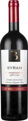Produktbild von Syrah Barrique - affinato in legno Terre Siciliane  IGT Bertoldi Sizilien Rotwein trocken