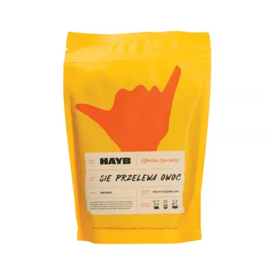 Zdjęcie produktu dla kawa ziarnista HAYB Się Przelewa Owoc 250g