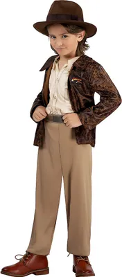 Produktbild von Indiana Jones Kostüm für Kinder Kindergröße: 116-122