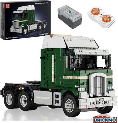 Produktbild von Mould King Remote Control Amerikanischer Frontlenker Truck 1970 13202