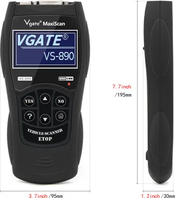 Immagine prodotto di Nome lettore di codici compatibile con Vgate Multi-protocollo Strumenti diagnostici multilingue supportati